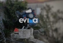 Εύβοια: Τζιπ «καρφώθηκε» δίπλα σε σπίτια – Τραυματίστηκε ο οδηγός