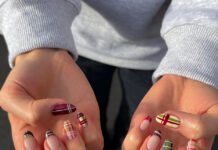 Optical-illusion french nails: Το αλλιώτικο γαλλικό που «μαγεύει»