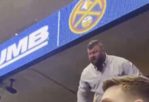 Ο αδερφός του Νίκολα Γιόκιτς φώναζε εξαγριωμένος σε οπαδό των Σπερς που γελούσε ειρωνικά