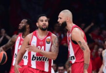 Ολυμπιακός – Μονακό ανάλυση: Ο ουσιαστικός Τζόσεφ και ο κυρίαρχος Μιλουτίνοφ έφεραν την πρώτη νίκη στα πλέι οφ της Euroleague