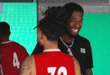 Παναθηναϊκός – Μονακό: Η «έφοδος» του Ματίας Λεσόρ στην προπόνηση των φιλοξενούμενων και οι αγκαλιές