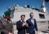 Κυριάκος Μητσοτάκης – Εμανουέλ Μακρόν: Εντυπωσιακές εικόνες από την επίσκεψη στη φρεγάτα «Κίμων»