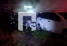 Ηράκλειο: Δύο άτομα έδειξαν οι κάμερες ασφαλείας για τον εμπρησμό χώρου με ενοικιαζόμενα αυτοκίνητα