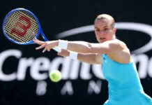 Καρολίνα Πλίσκοβα – Μαρία Σάκκαρη 2-0: Αποκλεισμός για την Ελληνίδα τενίστρια στις «64» του Madrid Open