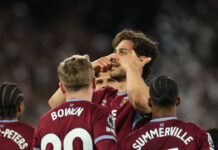 Γουέστ Χαμ – Γουλβς 4-0: Ο Μαυροπάνος με δύο γκολ έβγαλε τα «σφυριά» από τη ζώνη του υποβιβασμού