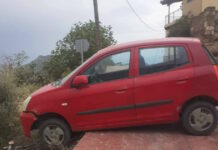 Κρήτη: Θυελλώδεις άνεμοι σαρώνουν το νησί – Παρασύρθηκε αυτοκίνητο, έπεσαν δέντρα