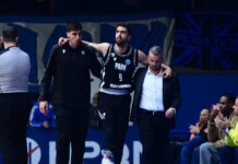 Ο Νίκος Χουγκάζ του ΠΑΟΚ μπαίνει στο χειρουργείο και χάνει το υπόλοιπο της μπασκετικής σεζόν