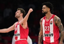 Βαθμολογία Euroleague: Φουλ για πρωτιά ο Ολυμπιακός, πάτησε εξάδα ο Παναθηναϊκός