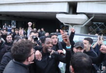 ΠΑΟΚ: Υποδοχή ηρώων μετά την πρόκριση επί της Μούρθια στο FIBA Europe Cup