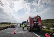 Φωτιά στην Άμπελο Αχαΐας, σε δασική έκταση