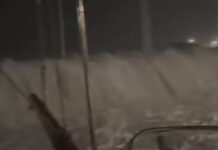 Κακοκαιρία Erminio: Η Ρόδος στο έλεος της μανίας της φύσης, ριπές ανέμων άνω των 100 χιλιομέτρων