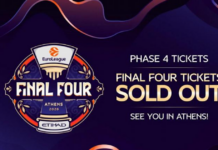 Euroleague: Εξαντλήθηκαν τα εισιτήρια για το Final Four της Αθήνας