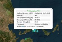 Νέος σεισμός 4,9 Ρίχτερ στη Σκιάθο, αισθητός στην Αθήνα