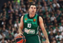 Ο Σλούκας προσπέρασε τον Μίροτιτς και έγινε 4ος σκόρερ στην ιστορία της Euroleague με τρίποντο στο Παναθηναϊκός – Μονακό