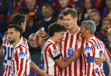 Μπαρτσελόνα – Ατλέτικο Μαδρίτης 0-2: Άλβαρες και Σόρλοθ χτύπησαν στο Καμπ Νου και έδωσαν προβάδισμα πρόκρισης στους ροχιμπλάνκος