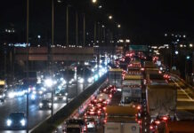 Μεγάλη καραμπόλα στον Κηφισό προς Πειραιά στο ύψος του Ρέντη