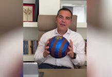 Αλέξης Τσίπρας: Στα χρώματα της Μπαρτσελόνα το νέο του κόμμα – «Το μπλε για την πατρίδα, το κόκκινο για τους αγώνες μας»