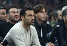 Ο Κωνσταντίνος Αργυρός βρέθηκε στο Telekom Center Athens για το Παναθηναϊκός – Βαλένθια