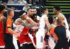Χαμός στο Ολυμπιακός – Ρεάλ Μαδρίτης: Σύρραξη ανάμεσα σε ΜακΚίσικ και Καμπάτσο, από μία τεχνική ποινή έδωσαν οι διαιτητές
