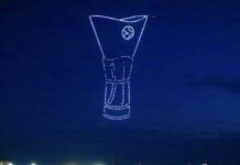 Το φαντασμαγορικό drone show στον ουρανό της Αθήνας στο γκαλά της Euroleague για το Final Four