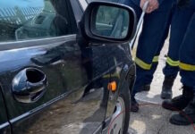 Ναύπακτος: Τεράστιο φίδι μπλόκαρε τιμόνι αυτοκίνητου – Απεγκλωβίστηκε και αφέθηκε στο φυσικό του περιβάλλον