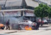 Λαμία: Φωτιά σε αγροτικό αυτοκίνητο στο κέντρο της πόλης