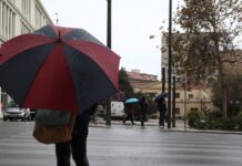 Καιρός σήμερα: Συννεφιασμένο σκηνικό με βροχές και καταιγίδες