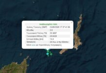 Μπαράζ σεισμών στην Κάσο: Νέα σεισμική δόνηση μεγέθους 3,6 Ρίχτερ