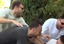Ολυμπιακός: Βεζένκοφ, Μιλουτίνοφ και Παπανικολάου έκαναν «ντου» στον Λαρεντζάκη την ώρα που έδινε συνέντευξη