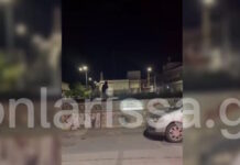 Λάρισα: Ανήλικοι πετούσαν πέτρες και μπουκάλια σε αυτοκίνητα και περαστικούς – Δείτε βίντεο