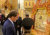 Μεσολόγγι: Ο Παύλος Ντε Γκρες προσκύνησε την εικόνα «Άξιον Εστί»