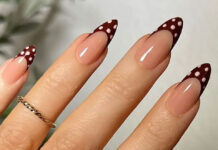 Polka Dot French: Το κομψό γαλλικό μανικιούρ της άνοιξης