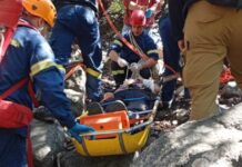 Σαμοθράκη: Επιχείρηση διάσωσης τραυματισμένης γυναίκας από το Ρέμα του Φονιά