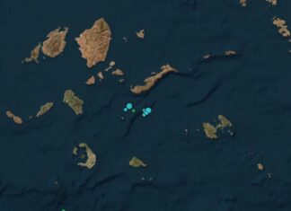 Σεισμός στην Αρκεσίνη Αμοργού μεγέθους 3,9 Ρίχτερ
