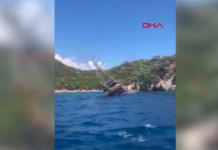 Τουρκία: Τουριστικό πλοίο με 148 επιβάτες βυθίστηκε ανοιχτά της Μαρμαρίδας – Μεταφέρθηκαν με ασφάλεια στην ξηρά