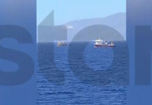 Τουρκικά αλιευτικά στις Κυκλάδες ανάμεσα σε Τήνο και Σύρο, βίντεο