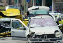 Τροχαίο στην Λεωφόρο Αλεξάνδρας: Ταξί συγκρούστηκε με αυτοκίνητο – Στο νοσοκομείο ελαφρά τραυματισμένη γυναίκα