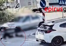 Γιάννενα: Συγκλονιστικό βίντεο με την παράσυρση ανήλικης από αυτοκίνητο – Στο νοσοκομείο με ελαφρά τραύματα