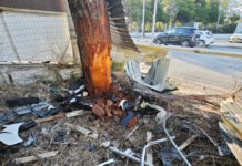 Μελίσσια: Σοκαριστικό τροχαίο στη λεωφόρο Πεντέλης – Από θαύμα σώθηκαν δύο νέοι από την τρελή πορεία του αυτοκινήτου