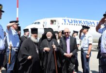 Ο Πατριάρχης Βαρθολομαίος στη Βουλή για την πρώτη του ομιλία μετά το 1999
