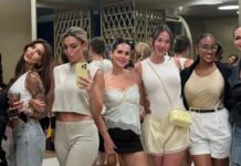 Οι WAGs Ολυμπιακού και Παναθηναϊκού σε bridal event μόδας
