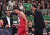 Παναθηναϊκός – Ολυμπιακός: Ο Γιώργος Μπαρτζώκας τα «έχωσε» στον Γιαννούλη Λαρεντζάκη μετά από ένα επιθετικό φάουλ