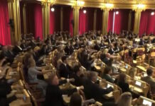 Οι βουλευτές στη Νορβηγίας πανηγύρισαν τη νίκη της εθνικής τους στο Μουντιάλ «τραβώντας κουπί» μέσα στη Βουλή