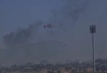 Φωτιά στα Σπάτα, κοντά στο Αεροδρόμιο «Ελ. Βενιζέλος»: Μήνυμα του 112 – Σηκώθηκαν 5 εναέρια μέσα