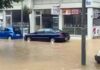 Ιωάννινα: Δρόμοι «ποτάμια» μετά από έντονη βροχή και χαλάζι – Δείτε βίντεο