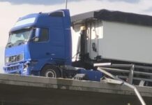 Νταλίκα ντελάπαρε λόγω βροχής στην Εγνατία Οδό στα Γιάννενα – Διακοπή κυκλοφορίας στο ρεύμα προς Θεσσαλονίκη