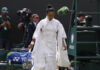 Η Ναόμι Οσάκα εντυπωσίασε στο Wimbledon με τρομερό λευκό κιμονό που έμοιαζε με νυφικό
