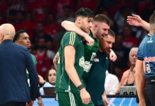 Παναθηναϊκός: Νοκ άουτ από τους τελικούς ο Νίκος Ρογκαβόπουλος, θα παίξει με ένεση ο Τσεντί Οσμάν στο 4ο παιχνίδι