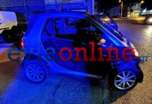 Χαλκίδα: Σοβαρά τραυματίας από σφοδρή σύγκρουση αυτοκινήτου με μηχανή