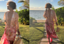Halle Berry: Πόζαρε χωρίς σουτιέν δίπλα στη θάλασσα